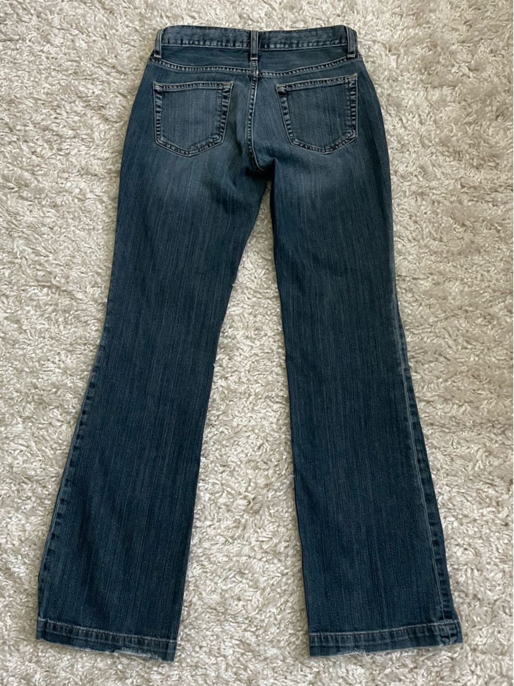 Vintage GAP Long and Lean Stretch Dark Wash, Boot Cut Women's Jeans - Picture 2 of 11